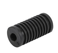 Coussin de Pédale de Changement de Vitesse de Moto KIMISS, Remplacement de Coussin de Repose-pieds Vintage en Gel de Silice pour DL 650 V-Strom 2007-2016 (noir)