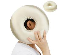 Coussin de Piercing avec Trou, Oreiller avec Trou, Soulage Douleur des Oreilles, Convient pour Dormir sur Le Côté Arrière du Trou d'oreille, Chambre à Coucher, Aide au Sommeil, Couleur Champagne