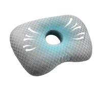 Coussin de piercing d'oreille - Côté protège-oreilles | Coussin de perçage latéral | Rembourrage réglable | Forme | Trou pour les dormeurs 32,6 x 2,9 cm offrant une bonne nuit de sommeil