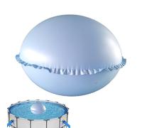 Coussin de piscine d'hiver - 120 cm - Couverture gonflable de prévention de la glace - Coussin flottant avec joint serré - Accessoire de jardin toutes saisons pour l'extérieur, piscines, centre de spa