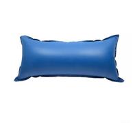 Coussin de piscine gonflable, 115 x 430 cm, tapis flottant pour la protection des piscines extérieures, empêche les feuilles d'arbre de s'empiler, oreiller gonflable en PVC réutilisable pour