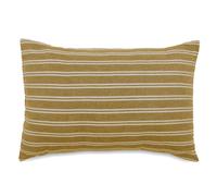 Coussin de plage coton lavé 20x30 cm LILI FOUTAS marron houblon