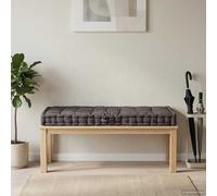 Coussin de Plancher de Palette Coton 120x80x10 cm Beige Jardin Canapé vidaXL