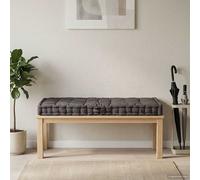 Coussin de Plancher de Palette Coton 120x80x10 cm Beige Jardin Canapé vidaXL