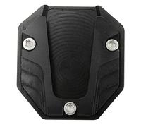 Coussin de Plaque de Béquille Latérale de Moto, Coussin de Béquille de Moto en Alliage D'aluminium, Support de Dessous de Verre, Accessoire de Support de Plaque de Béquille Haute