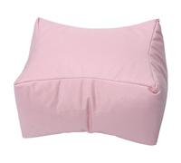 Coussin de Poignet pour Nail Art, Cuir Rose, Salon Manucure | Support Stable du Poignet, Usage Maison ou Institut, Mousse PU et Particules, Format Adapté à Table