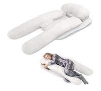 Coussin de positionnement latéral pour soulager la douleur aux épaules, coussin de corps pour adultes qui dorment sur le côté, oreiller ergonomique en forme de H pour le RGO, soutien du cou, des