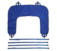 Coussin de Positionnement pour Lit avec Sangle de Fixation et Forme en U pour Patients Alités, Retournement Facile, Sécurité et Stabilité pour Soins à Domicile, Rééducation, Prévention des Escarres