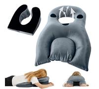 Coussin de positionnement sur le ventre, avec trou pour la tête, Face Down Recovery, pour la chirurgie rétinienne, la vitrektomie et la récupération BBL, coussin cale surélevé avec ouverture