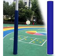 Coussin de poteau de basket-ball, coussin de poteau de basket-ball personnalisé, 2,3 x 6,6 pi de haut 3,5 poteau rond enveloppant coussin en mousse anti-collision pour aire de jeux extérieure protect