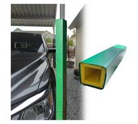 Coussin de Poteau de Basket-ball Coussin de protection pour poteau de carport, Mousse verte basket-ball, Tous temps carrés Pour salle de sport/aire de jeux(H 213cm,8x8cm)