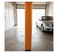 Coussin de Poteau de Basket-ball Coussin de protection pour poteau de garage, Hauteur 183cm Tapis de rond Pour terrain de basket/sous-sol/aire de jeux 5 à 50 cm(Orange,Pole Dia 48cm(19"))