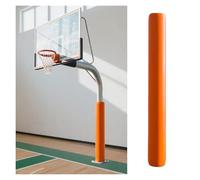 Coussin De Poteau De Basket-Ball, Coussin De Tige Rond Enveloppant, Rembourrage Tampon Extérieur Toutes Saisons, for Aire De Jeux De Parking De Stade(Orange,Dia 14cm/5.5in)