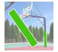 Coussin De Poteau De Basket-Ball De 180 Cm De Hauteur, Coussinets De Poteau Ronds Enveloppants, Rembourrage De Poteau De Parking Extérieur Toutes Saisons(Green,Dia 14cm/5.5in)