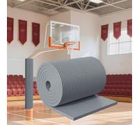 Coussin De Poteau De Basket-Ball De 79 Pouces, Protections Extra-Larges en Mousse Souple pour Poteaux De Basket-Ball, Rembourrage De Sécurité Auto-adhésif Enveloppant(Gray,2PCS Wide 7.87 inch)