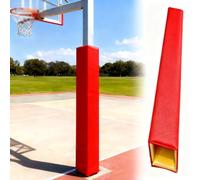 Coussin de poteau de basket-ball extérieur - Rembourrage carré en mousse pour aire de jeux, salle de sport, garage - Coussin de protection enveloppant autour du poteau