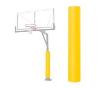 Coussin de Poteau de Basket-Ball - Garde Poteau de Basket Ball Coussins de Poteau de Panier de Basketpour Poteaux Ronds 114/140/165/220mm, Imperméable Toutes Saisons(Jaune,Dia 8.7"/22cm)