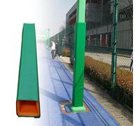 Coussin de Poteau de Basket-ball Protection Carrée Extérieure pour Poteau de Basket-ball, Protection Enveloppante pour Poteau de 2,13m, 1,83m, 1,52m, 1,22m ou 0,91m(Green 3ft/91cm,11x11"/28x28cm)