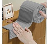 Coussin de Poteau de Basket-ball Protection D'angle et de Bord pour La Sécurité des Enfants Rembourrage Adhésif de 2 m pour Poteau de Basket Mousse de Protection Souple pour Bords(Gray,8pcs)