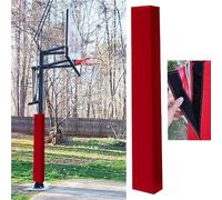 Coussin de poteau de basket-ball, rembourrage de garage pour poteaux de 9,6 x 9,6 cm à 20,3 x 2,4 cm, barrière de protection pour salle de sport, recouverte de tous les côtés, haut de 1,