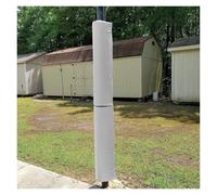 Coussin de Poteau de Basket-ball Rembourrage Rond Pour Poteau De Panier De Basket, Coussinets De Protection Enveloppants Personnalisables, Protection Anti-collision En Mousse(Yellow,Dia 9 1/2in(24cm))