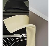 Coussin de Poteau de Basket-ball Rembourrage Souple Absorbant Les Chocs pour Poteaux, Coussinet Autocollant Enveloppant pour Poteau de Garage ou de Sous-sol(Beige,10pcs)