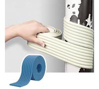 Coussin de Poteau de Basket-ball Revêtement Insonorisant pour Tuyaux, Rouleau Adhésif Auto-adhésif en Mousse pour Maison, Sous-sol, Garage, Extérieur Protection pour Poteau de Basket(Blue,2pcs)