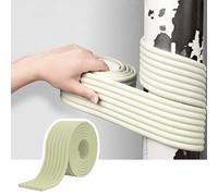 Coussin de Poteau de Basket-ball Revêtement Insonorisant pour Tuyaux, Rouleau Adhésif Auto-adhésif en Mousse pour Maison, Sous-sol, Garage, Extérieur Protection pour Poteau de Basket(Beige 1,10pcs)