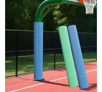 Coussin de Poteau Rembourrage pour Poteau D'éclairage Rond Toutes Saisons, 8mm d'épaisseur Coussins de Poteau de Panier de Basket pour L'extérieur pour sous-Sol, Garage(Bleu,12pcs)