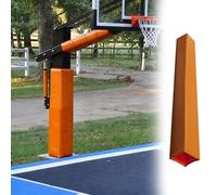 Coussin de Poteau Rembourrage pour Poteaux de Basketball Extérieur Carré 6ft - Pads Sécurité pour Colonnes Robustes pour Protection des Joueurs, Enveloppes Sport(Orange,3"x3"(8x8cm))