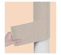 Coussin de Poteau Rembourrage Souple for Poteau Métallique, Coussinet Autocollant Anti-Collision for Garage/sous-Sol, Coussin De Protection De Remplacement(Beige,2pcs)