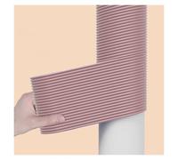 Coussin de Poteau Rembourrage Souple for Poteau Métallique, Coussinet Autocollant Anti-Collision for Garage/sous-Sol, Coussin De Protection De Remplacement(Pink,2pcs)