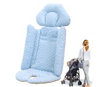 Coussin de poussette - Coussin de siège pour poussette - 84 x 41 cm - Coussin de siège confortable avec tête - Coussin d'assise confortable avec tête - Coussin d'insertion pour poussette