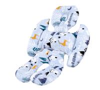 Coussin de poussette - Coussin doux pour siège de voiture pour bébé, soutien de la tête et du corps | Coussin en tissu de coton pour nourrisson, confort du berceau et du siège de voiture, oreiller de