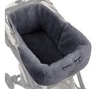 Coussin de poussette pour chien, doublure magnétique lavable réutilisable | Tapis d'hiver doux et chaud pour poussette, chiot, chaton, toutes races en plein air, voyage, marche, parc