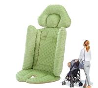 Coussin de poussette, tapis de poussette respirant avec soutien de la tête et du corps, doublure de poussette douce, coussin de, tapis de poussette respirant et doux pour