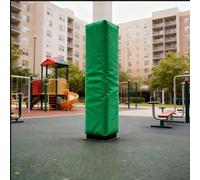 Coussin de protection anti-collision pour poteau de basket-ball, coussin de protection carré de rechange enveloppant pour plus de sécurité, compatible avec différentes hauteurs