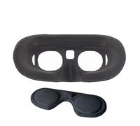 Coussin de protection compatible pour DJI AVATA/DJI GOGGLES 2, masque d'interface de couverture en coton cosmétique rembourrage pour les yeux (coussin de protection + housse de protection)