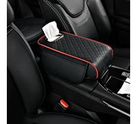 Coussin de Protection D'accoudoir pour Ferrari 296/12Cilindri/Amalfi/Daytona SP3, Coussin Rehausseur de Coude, Sac de Rangement pour Voiture,Black and Red