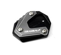 Coussin de Protection de béquille pour Ho&NDA XLV 600 650 700 TRANSALP XL600V XL650 Moto CNC béquille Pied béquille latérale rallonge Plaque de Support Accessoires