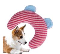 Coussin de protection de la nuque - Coussin apaisant pour chien de 25 cm, appui-tête d'alignement de la colonne vertébrale, literie confortable pour chiot | Oreiller ergonomique pour petits, moyens et