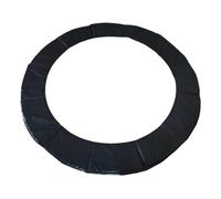 Coussin de Protection de Trampoline, Ø 183/244/306/366/396/427/457/488cm Coussin de SÉcuritÉ de Remplacement, Bord de Sécurité Imperméable en PVC, Anti-déchirure(Black,6 FT)