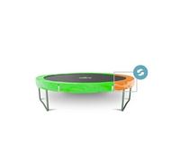 JUMP4FUN Coussin de protection des ressorts pour Trampoline, réversible orange / vert pomme : ø 10Ft Orange