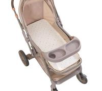 Coussin de protection en tissu crêpe pour poussette de bébé, coussin de couche doux qui garde sec et confortable pour le shopping et les voyages, doublure de poussette pour nouveau-nés