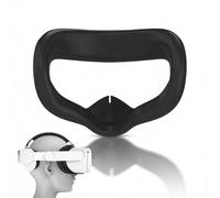 Coussin de protection faciale pour Oculus Quest 2, coussin de rechange en mousse anti-transpiration, accessoires d'interface faciale VR compatibles avec Meta Quest 2