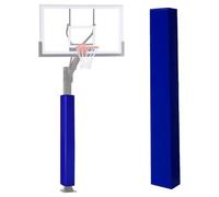 Coussin de protection for poteau de basket-ball, rembourrage enveloppant robuste, poteau carré, coussin de protection imperméable toutes saisons for garage de sous-sol(Blue,7"x7"(18x18cm) pole)