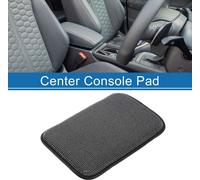 Coussin De Protection Pour Accoudoir De Voiture AntidšŠrapant 31X22Cm/12.20"X8.66" Housse De Bo?te De Siššge En Suššde Blanc, Noir, Protecteur De Couvercle De Console Centrale