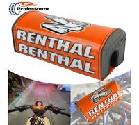 Coussin de protection pour guidon de moto, VTT, UTV, Dirt Bike, Enduro, compatible Renthal, en mousse Orange
