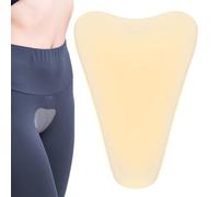 Coussin de protection pour pièces privées - Matériau principal en silicone , protection de forme de goutte d'eau, cache-cernes sémantique profond respirant, matériau secondaire forte