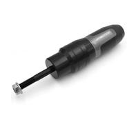 Coussin de protection pour pot d'échappement de mo Pour NC700X NC700S Protections Anti-chocs Pour Motos Glissière D'échappement Protection Anti-chute En Aluminium(Yellow)